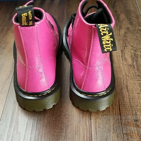 Dr. Martens Shoes - Dr. Martens1460 Chrome Boo mirror-shine finish pro